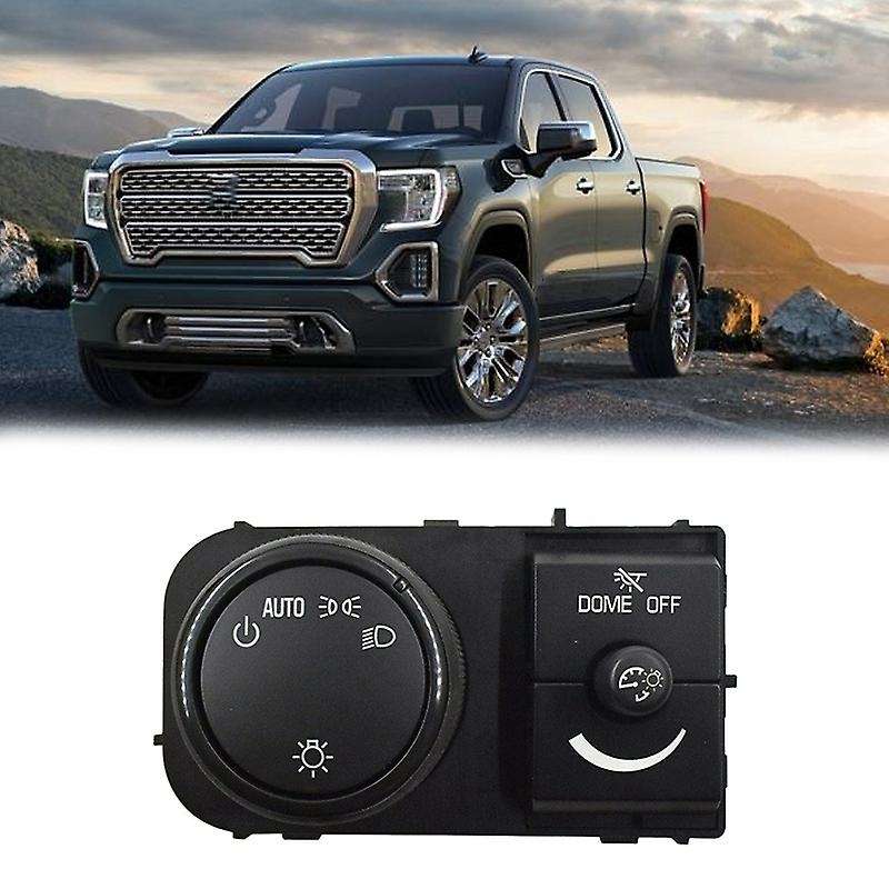 Car Headlight and Interior Dome Light Control Switch for 25858708
