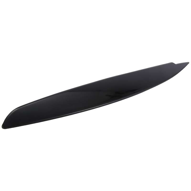 Car Headlight Eye Lid Covers Black Eyelids Brows Trim ABS for 1 Series E87 E88 E81 E82