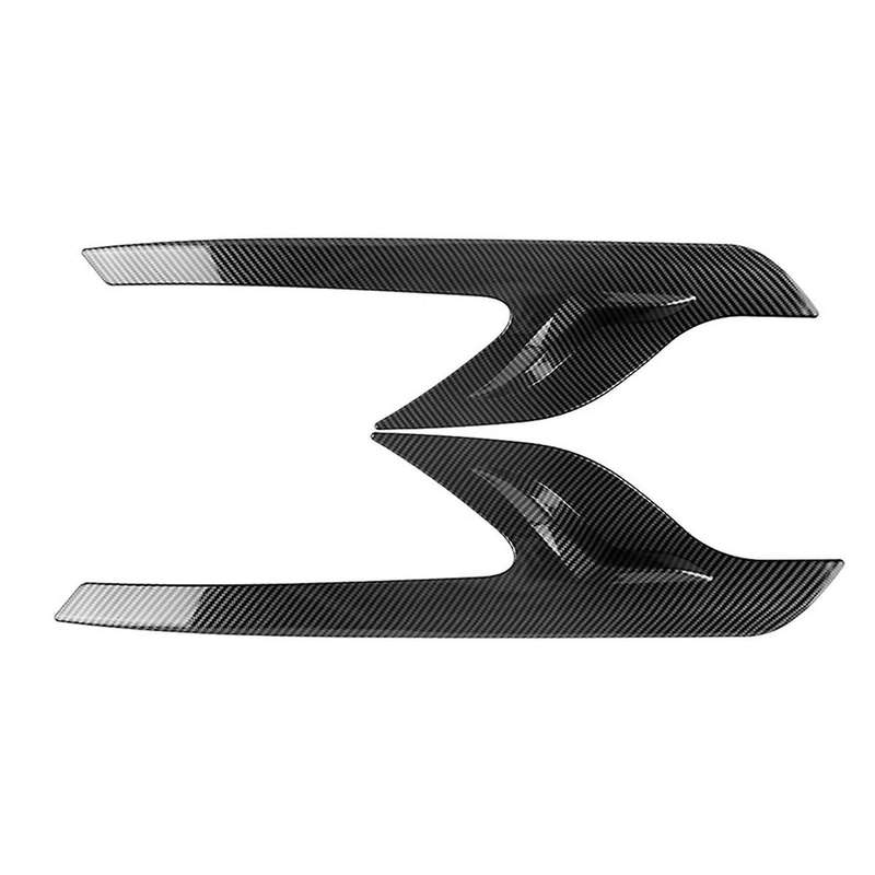 Car Headlight Eyebrows Trim Cover for Alphard 40 Series 2023+ Head Light Lamp Eyelid Trim Stickers C