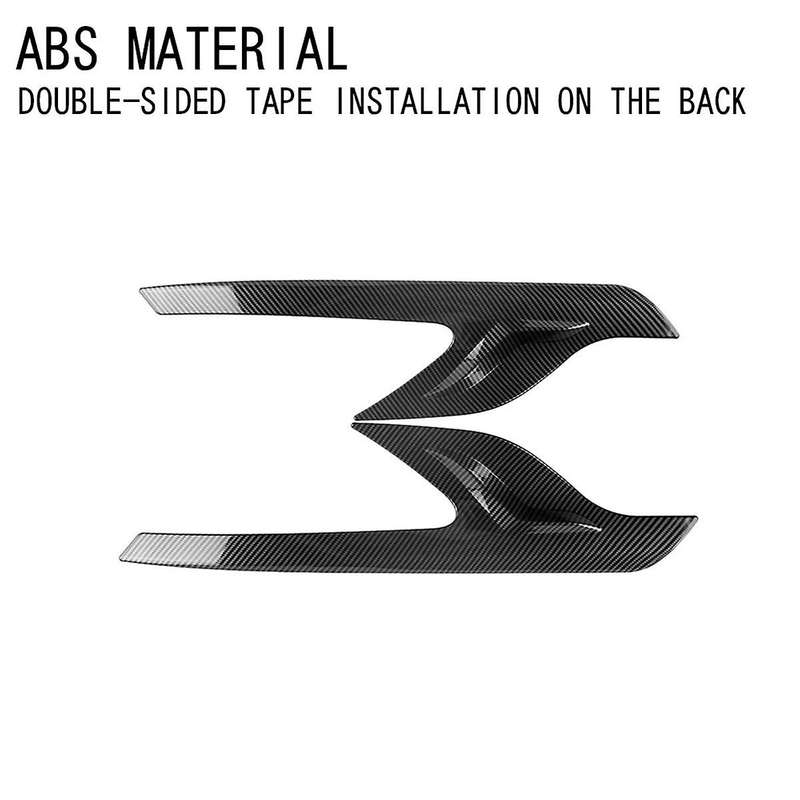 Car Headlight Eyebrows Trim Cover for Alphard 40 Series 2023+ Head Light Lamp Eyelid Trim Stickers C