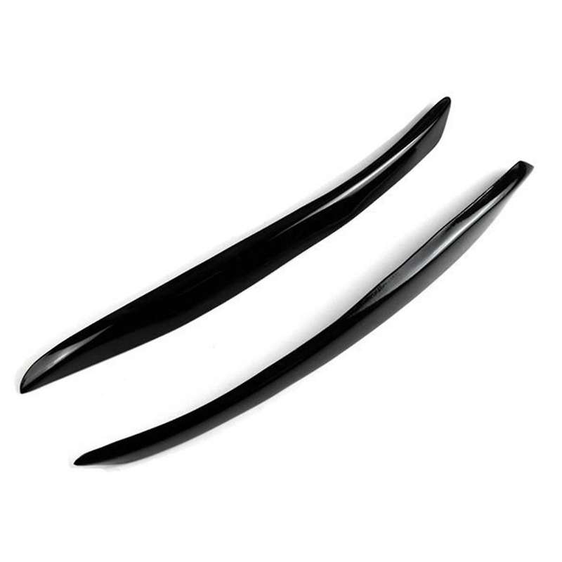 Car Headlight Eyebrow Molding Trim Sticker for Tt 2006-2014 Lamp Eyelids Trim Strips Lid Cover Resin
