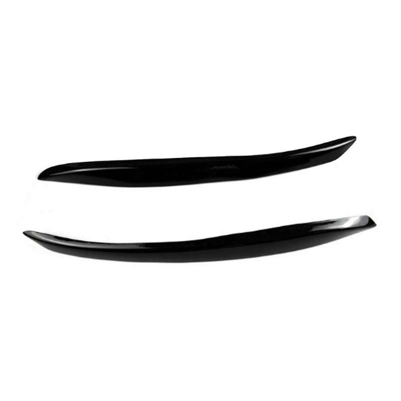 Car Headlight Eyebrow Molding Trim Sticker for Tt 2006-2014 Lamp Eyelids Trim Strips Lid Cover Resin