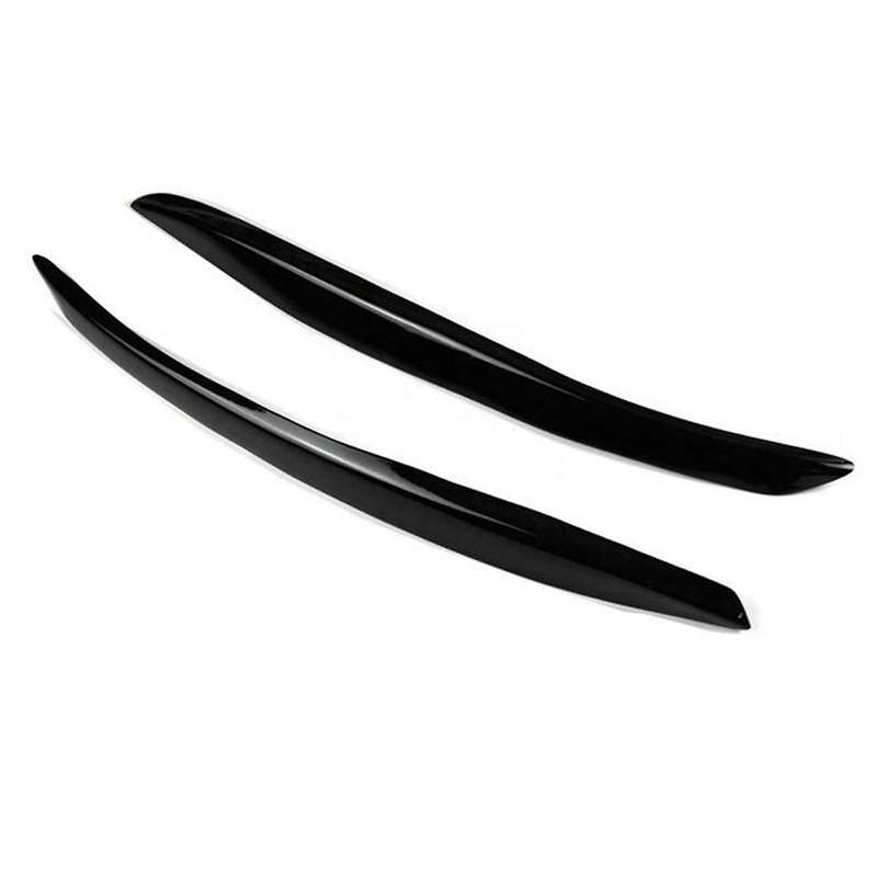 Car Headlight Eyebrow Molding Trim Sticker for Tt 2006-2014 Lamp Eyelids Trim Strips Lid Cover Resin
