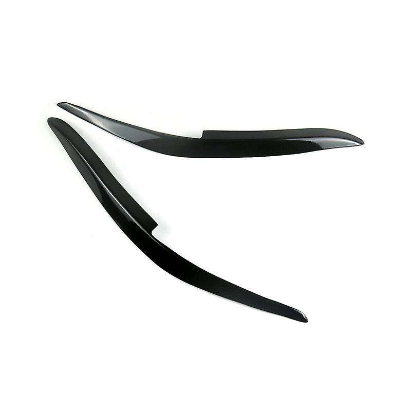 Car Headlight Eyelids Eyebrows Cover Black for Accord 1998-2002