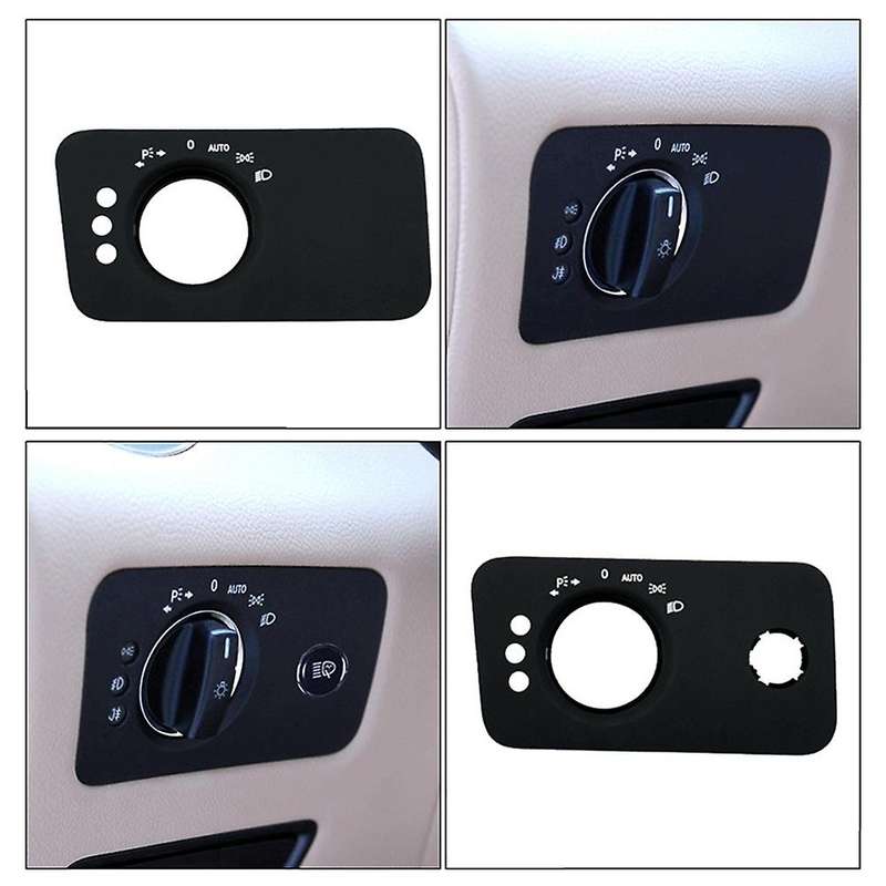 Car Headlight Fog Light Switch Cover Repair Cover for - Ml Gl Class W164 X164 07-11(3 Holes)