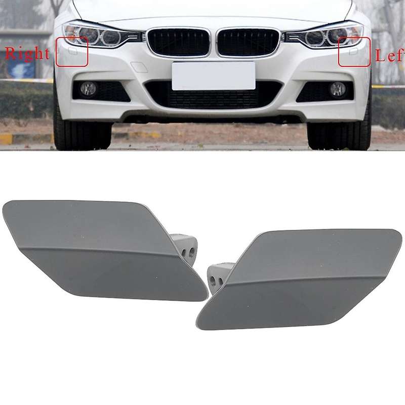 Car Headlight Head Light Lamp Washer Nozzle Cover Cap for - 2011-2019 F30 F31 F35 320 323 325 328 33