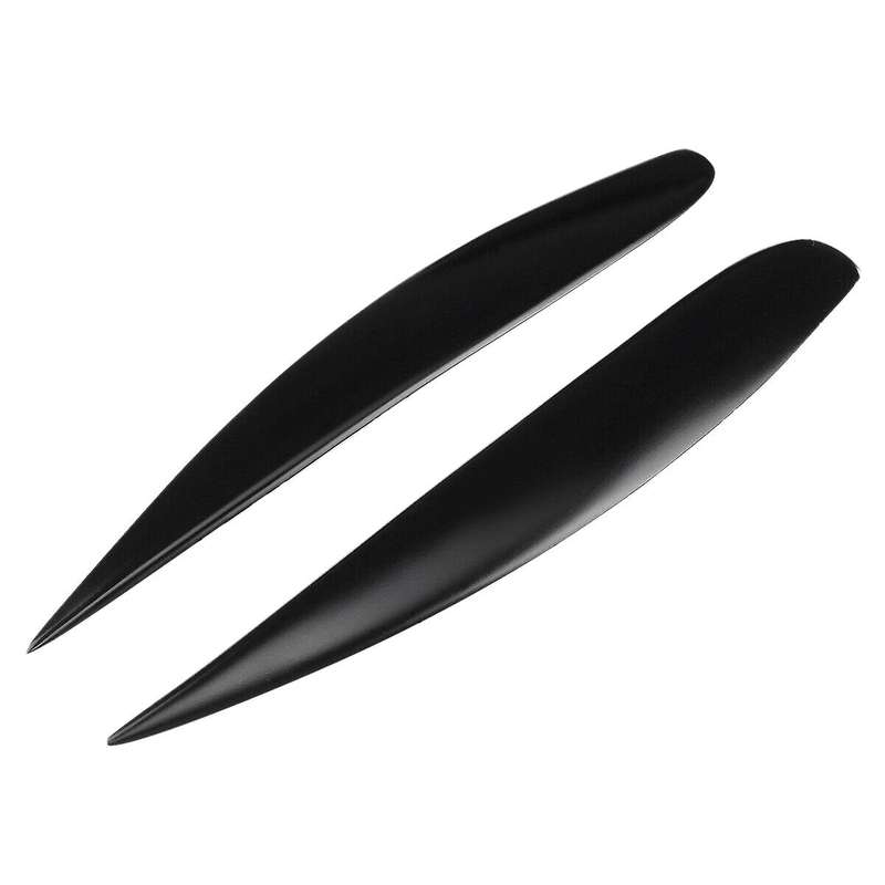 Car Headlight Lamp Eyebrow Spoilers Matte Sticker Protection for D VXR 2006-2014