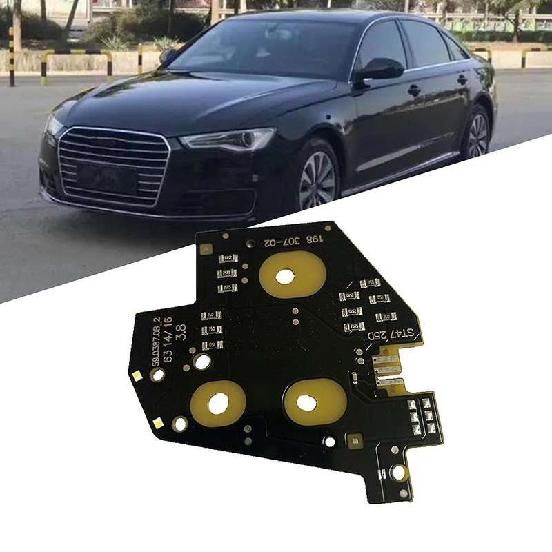 Car Headlight LED Module Board 5903870B2 AGR6975 for A6 S6 C7 4G 2016 590387 2 Angel Eye DRL Lights