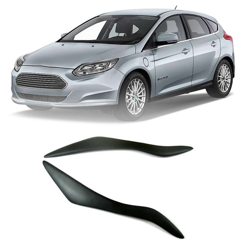 Car Headlight Lips Brows Sticker Lamp Eyebrows for Focus MK3 2012 2013 2014 Exterior Decoration Acce