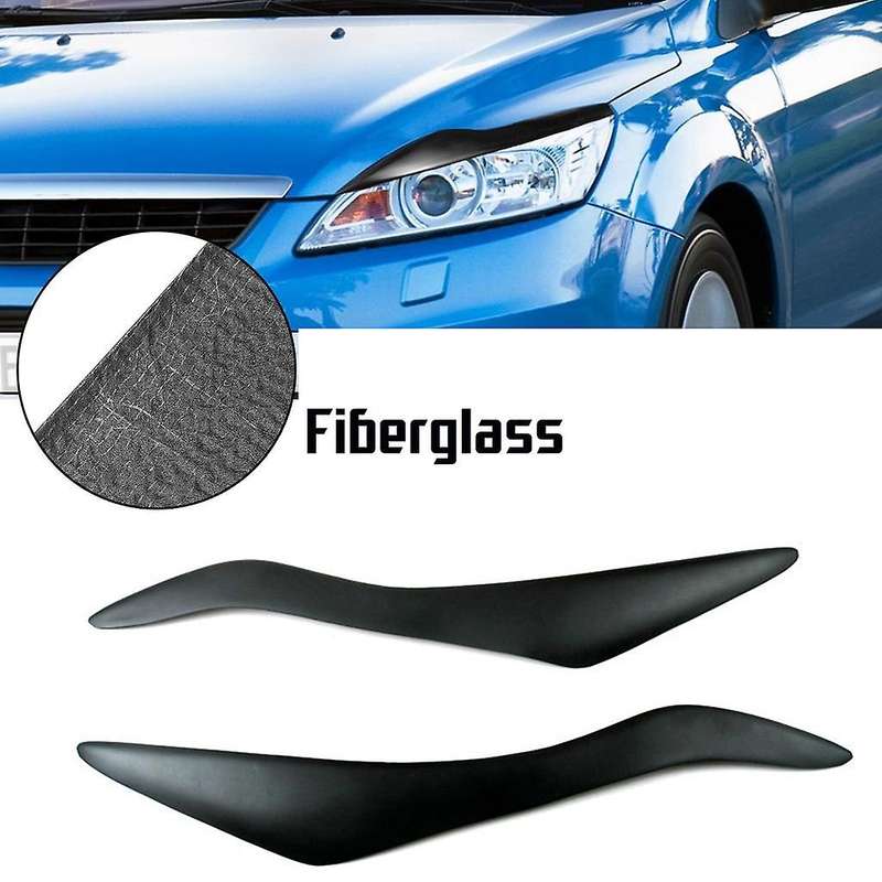 Car Headlight Lips Brows Sticker Lamp Eyebrows for Focus MK3 2012 2013 2014 Exterior Decoration Acce