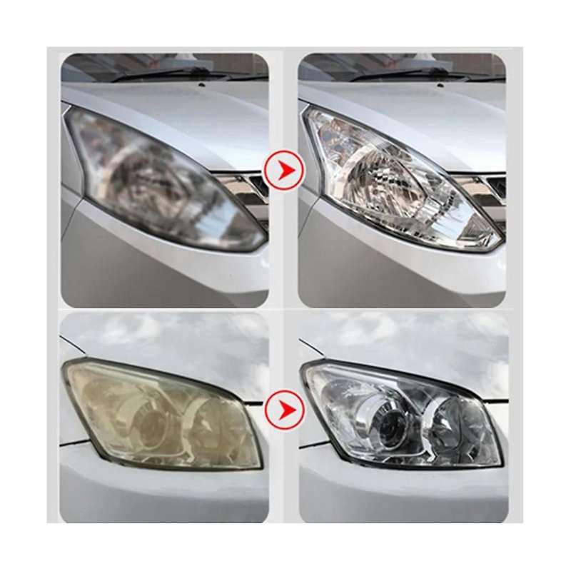 Car Headlight Repair Polish Kit Polish Headlights 100ML Liquid Polymer Faros Headlight Glass Repair
