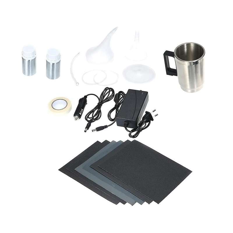 Car Headlight Repair Polish Kit Polish Headlights 100ML Liquid Polymer Faros Headlight Glass Repair