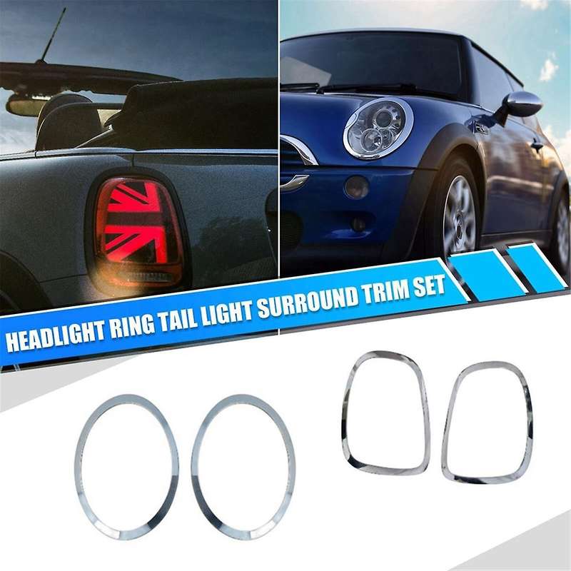 Car Headlight Ring Tail Light Surround Trim for F55 2014-2019 63217351431/63218495332
