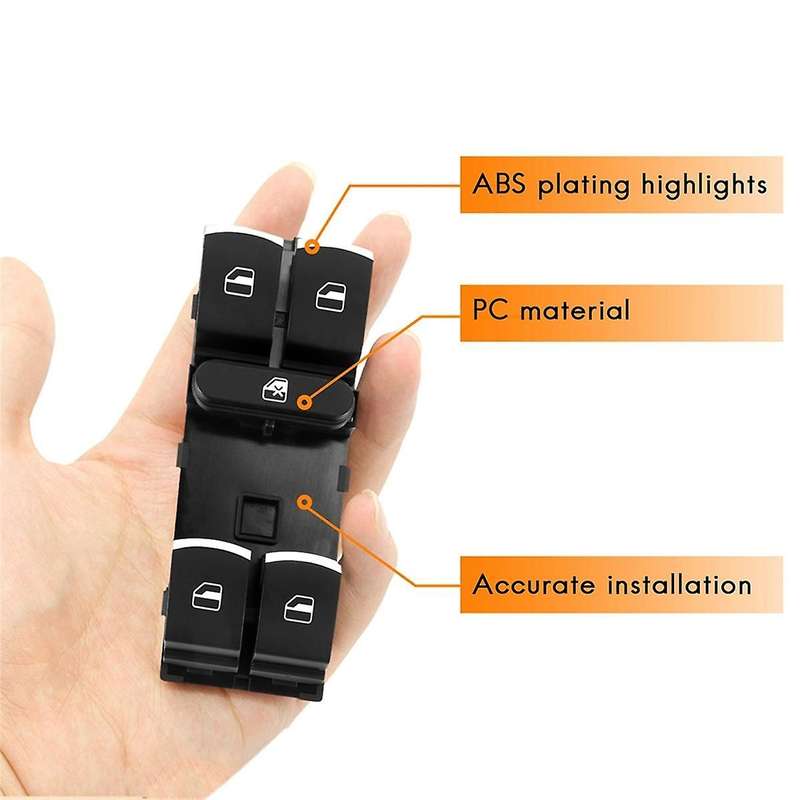 Car Headlight Switch & Window Lift Switch for Golf Mk5 5 B6 Seat 5ND941431A 5ND959857 5ND959565B