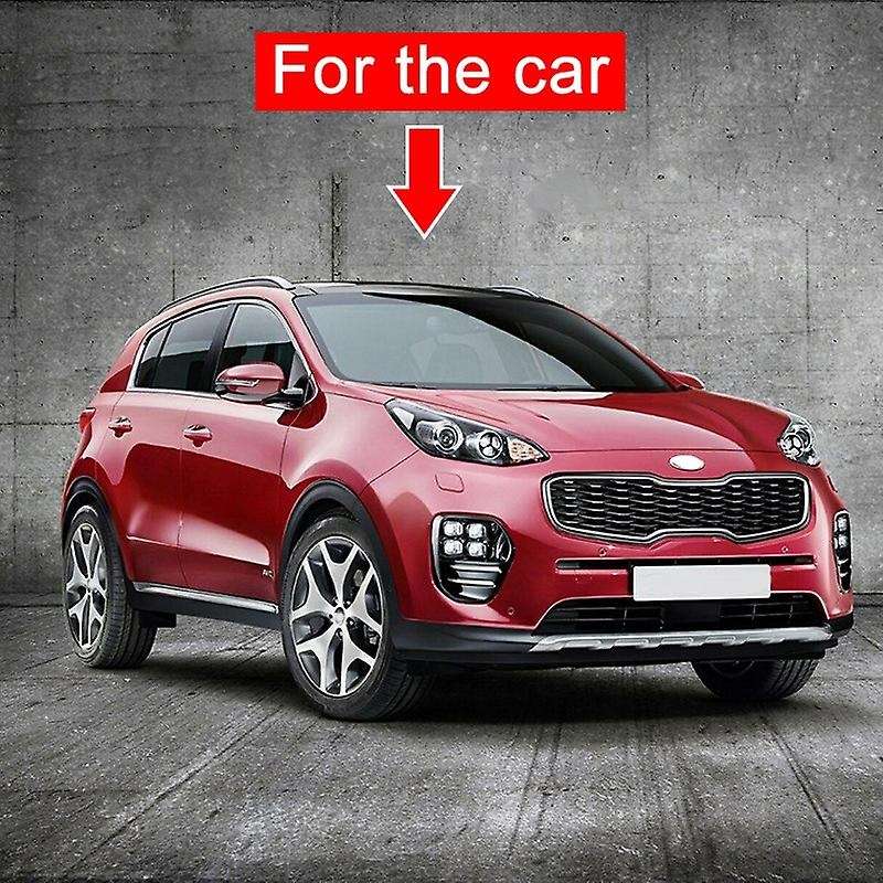 Car Headlight Switch Adjustment Button Circle Protection Trim Stickers for Kx5 QL LHD 2016-2018