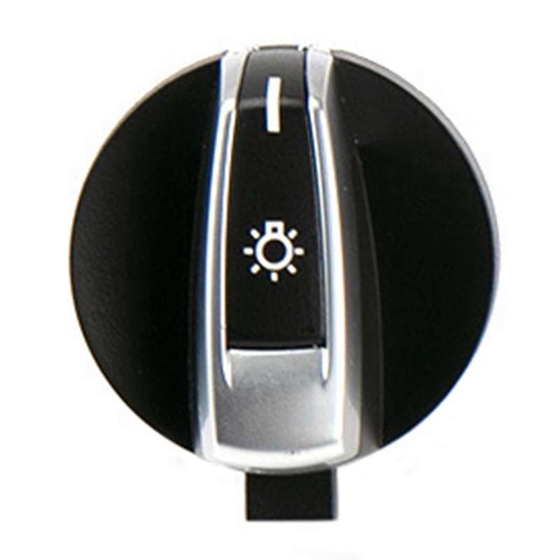 Car Headlight Switch Cover Headlight Adjustment Panel for 5 Series 7 Series 61319192744 Interior Mod