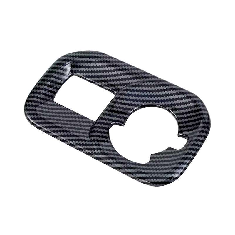 Car Headlight Switch Button Panel Cover Trim for Ram 1500 2500 3500 2019-2023 Accessories Abs Carbo