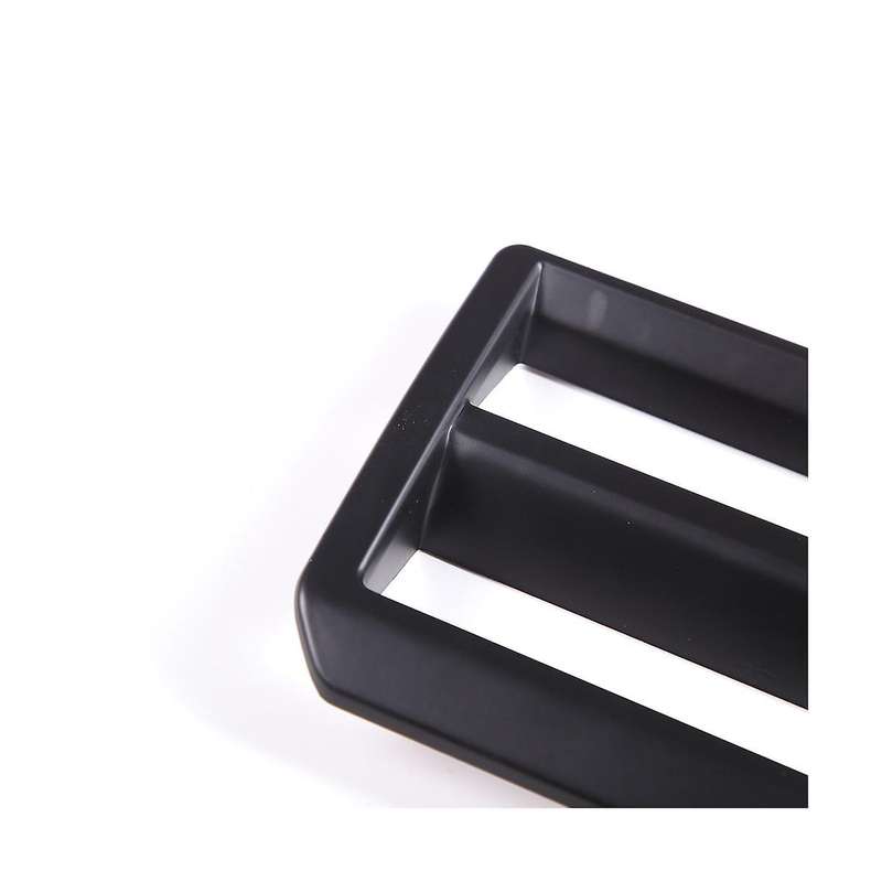 Car Headlight Switch Decorative Frame Cover Accessories Abs Black for /sequoia 22