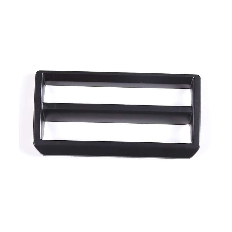 Car Headlight Switch Decorative Frame Cover Accessories Abs Black for /sequoia 22
