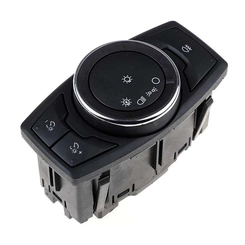 Car Headlight Switch Fog Light Control Switch Switch Button for 2011-2018 Dg9t13d061bew Dg9t-13d061