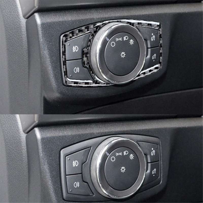 Car Headlight Switch Trim Car Headlight Switch Decor Sticker Car Interior Modification Parts for For