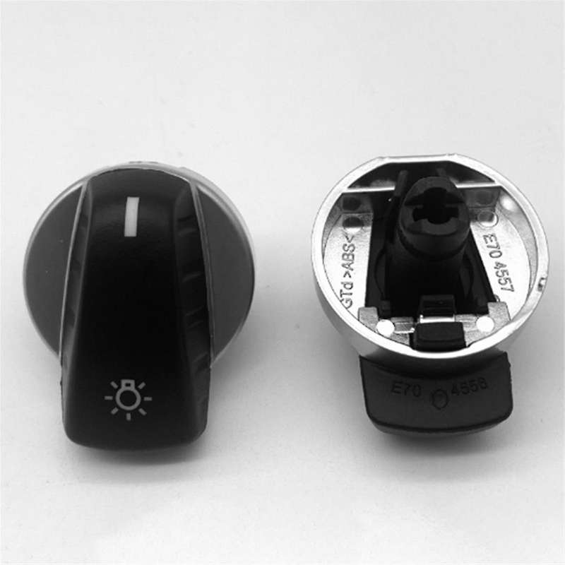 Car Headlight Switch Knob Buttons 61319134725 for 5 Series X5 X6 E70 E71 E60 Car Accessories