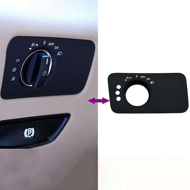 Car Headlight Switch Panel Headlight Switch Adjustment Panel Cover for W219 300 350 500 2007-2009 B