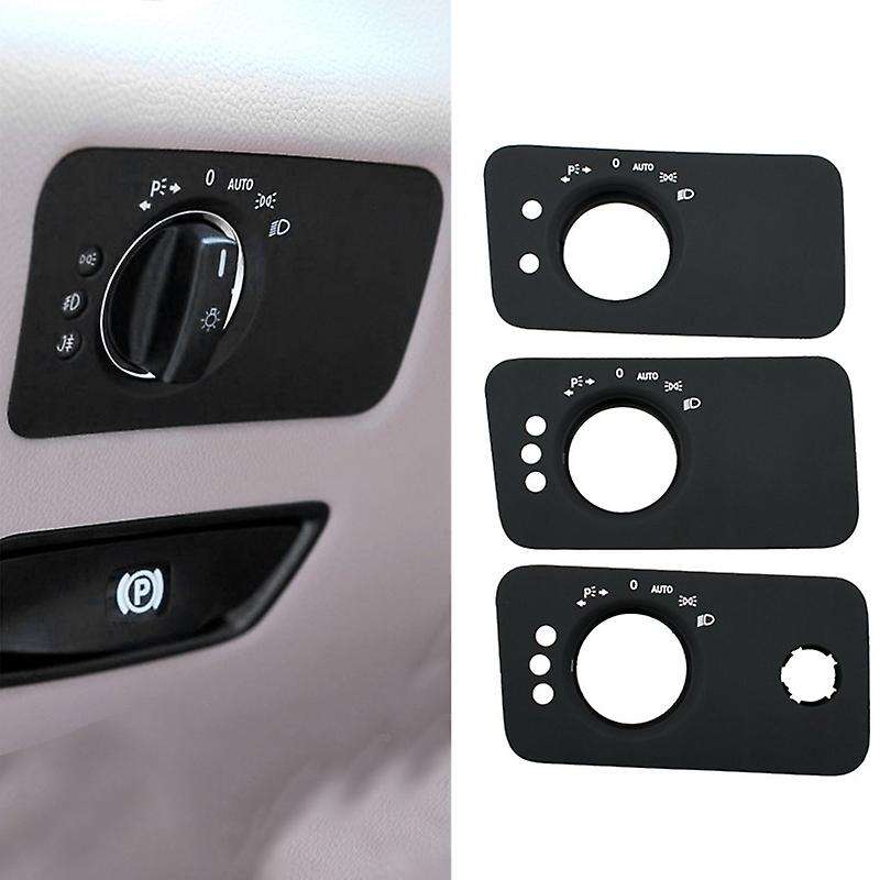 Car Headlight Switch Panel Headlight Switch Adjustment Panel Cover for W219 300 350 500 2007-2009 B