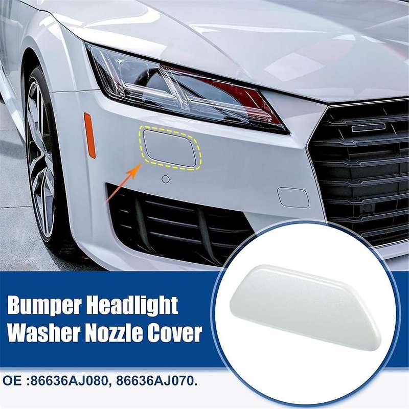 Car Headlight Washer Cover Light Lamp Nozzle Cap 86636AJ080 86636AJ070 for Legacy GT,A