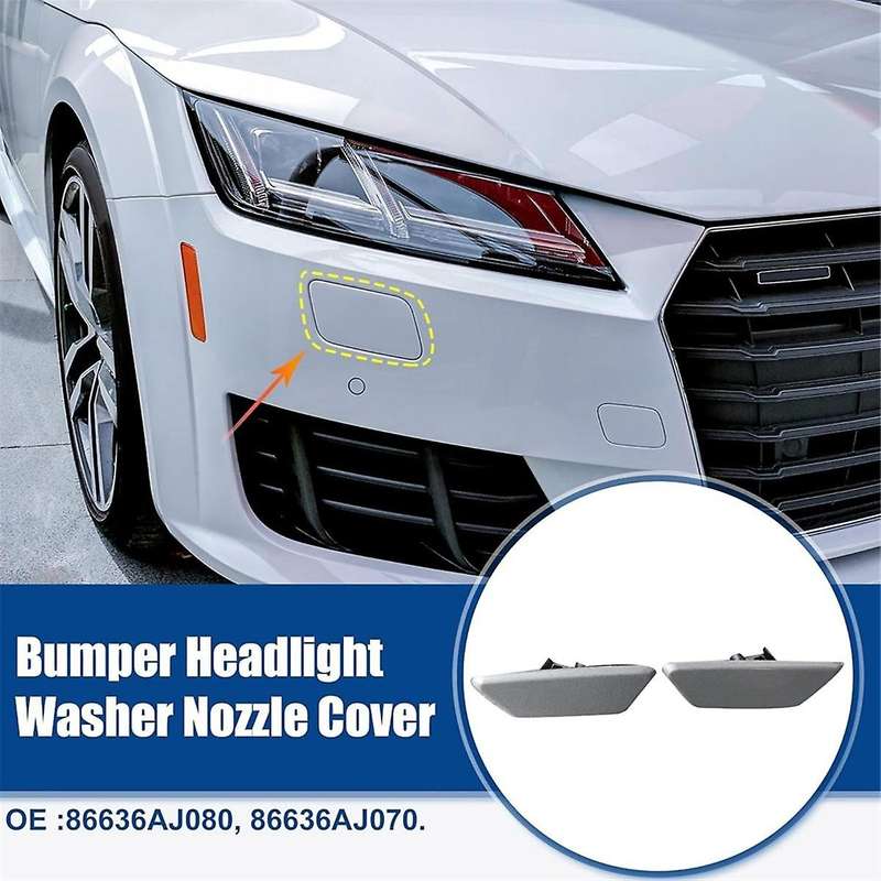 Car Headlight Washer Cover Head Light Lamp Nozzle Cap 86636AJ080 86636AJ070 for Legacy GT,C