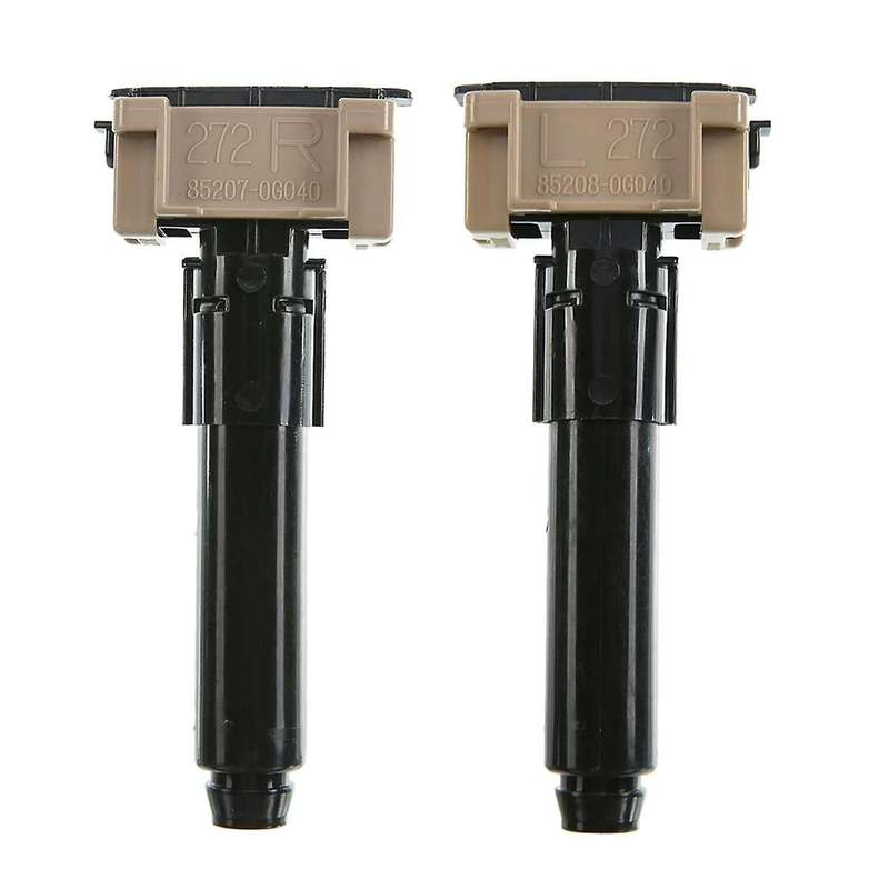 Car Headlight Washer Nozzle Front Both Side 85207-0G040 85208-0G040 for Land Cruiser Prado 150 2017-