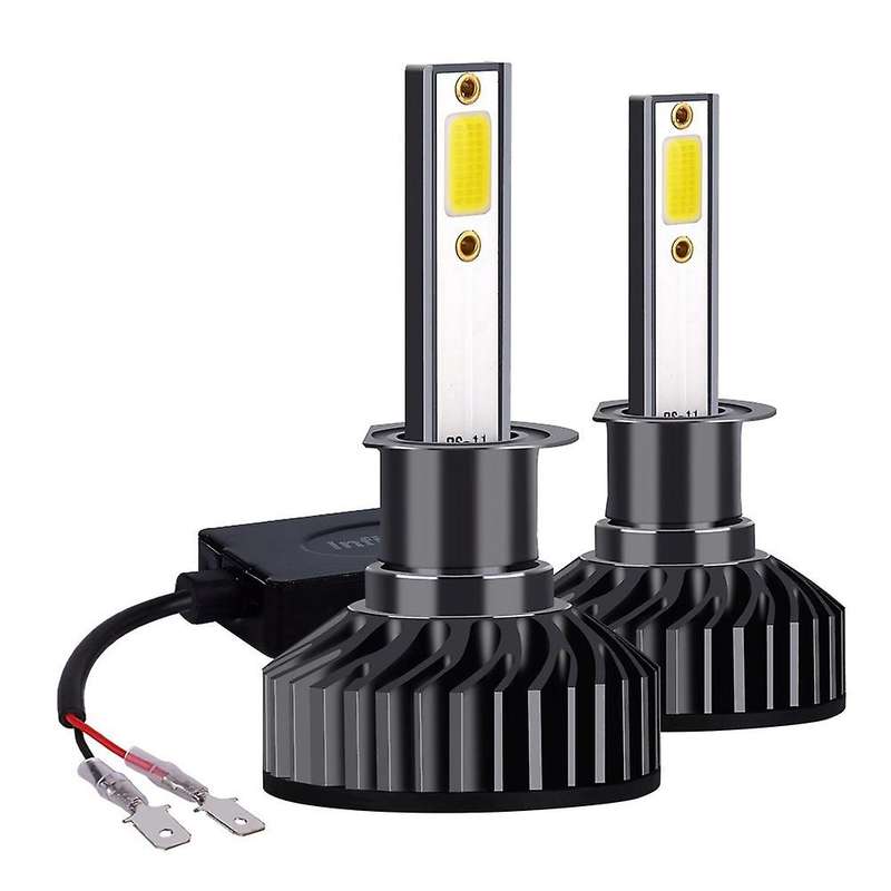 Car Headlights Bulb LED H1 H13 H27 880 HB3 HB4 12000Lm Ice COB 6500K Auto Light H1