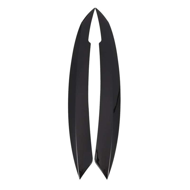 Car Headlights Eyebrow Eyelids Sticker for Mk6 Car Black
