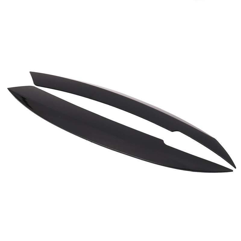 Car Headlights Eyebrow Eyelids Sticker for Mk6 Car Black