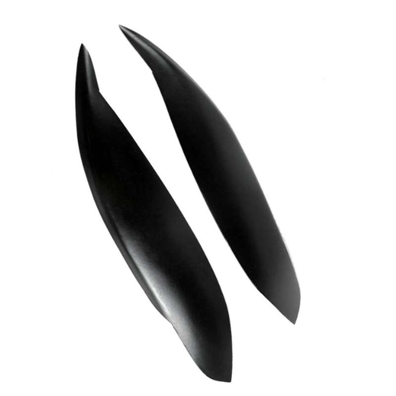Car Headlights Eyebrow Eyelid Trim Cover Sticker Refitting for EK9 1999-2000 Resin