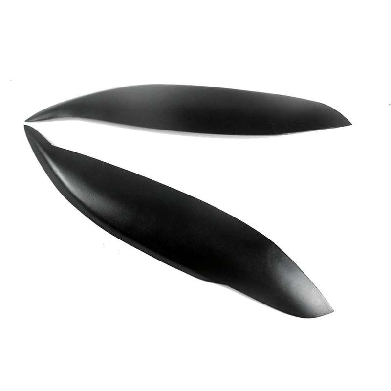 Car Headlights Eyebrow Eyelid Trim Cover Sticker Refitting for EK9 1999-2000 Resin