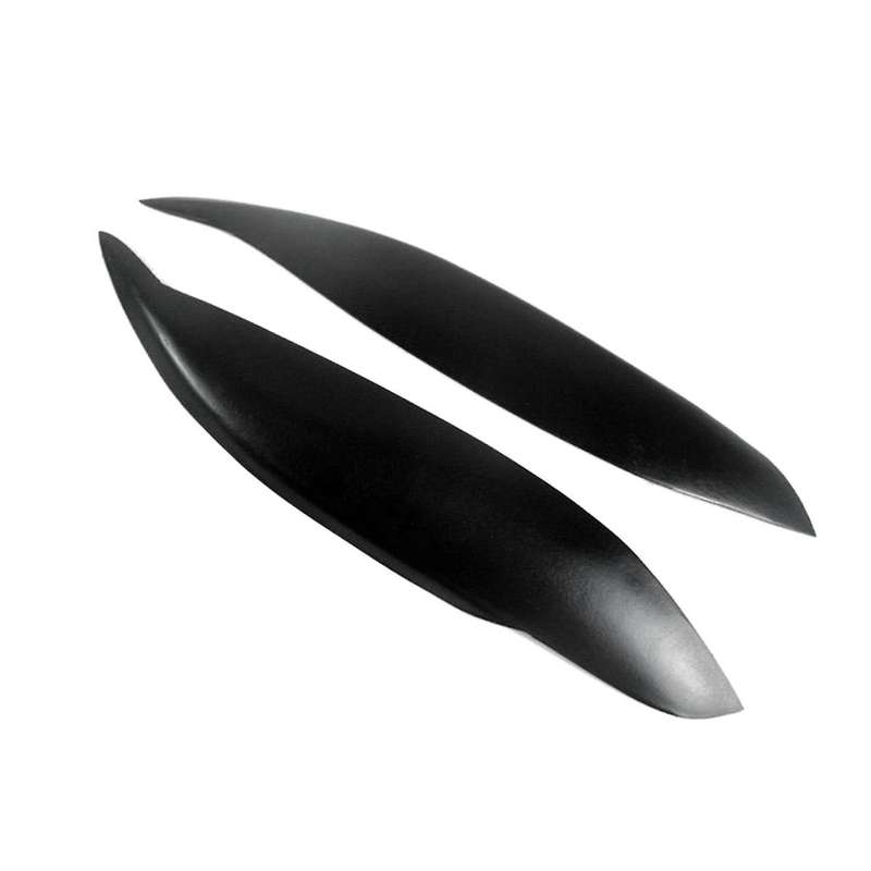 Car Headlights Eyebrow Eyelid Trim Cover Sticker Refitting for EK9 1999-2000 Resin