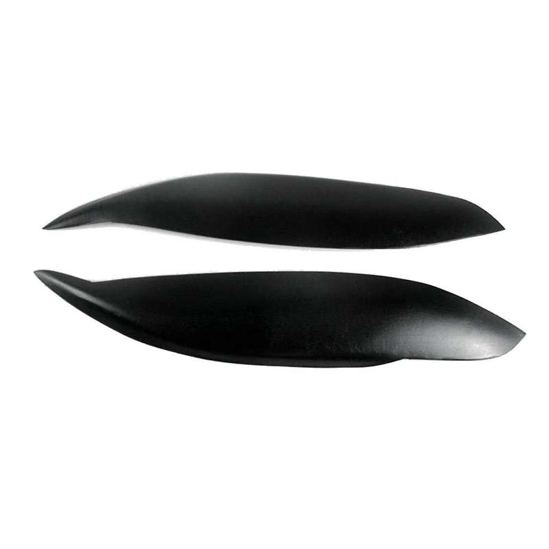 Car Headlights Eyebrow Eyelid Trim Cover Sticker Refitting for EK9 1999-2000 Resin