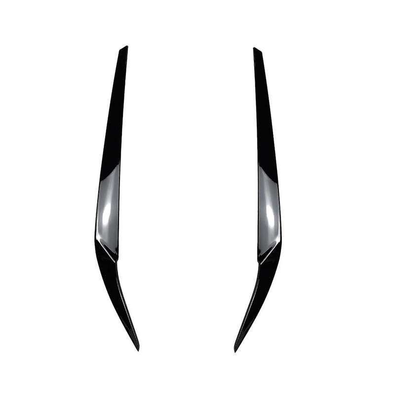 Car Headlights Eyebrow Eyelids Trim Cover for 5 Series G30 525I 530I 2017-2021 Car Stickers Trim Dec