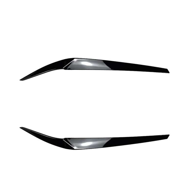 Car Headlights Eyebrow Eyelids Trim Cover for 5 Series G30 525I 530I 2017-2021 Car Stickers Trim Dec