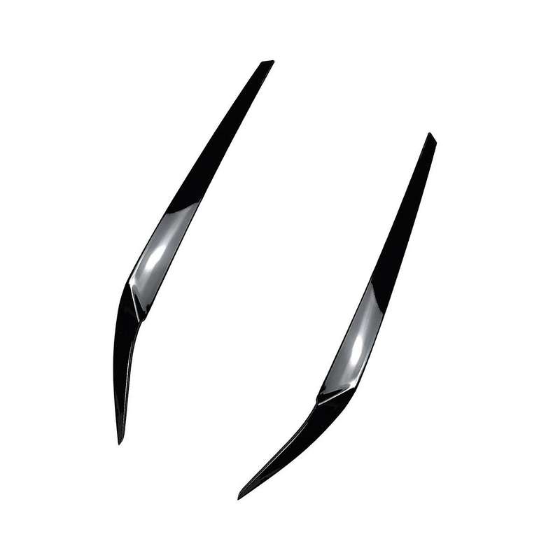 Car Headlights Eyebrow Eyelids Trim Cover for 5 Series G30 525I 530I 2017-2021 Car Stickers Trim Dec