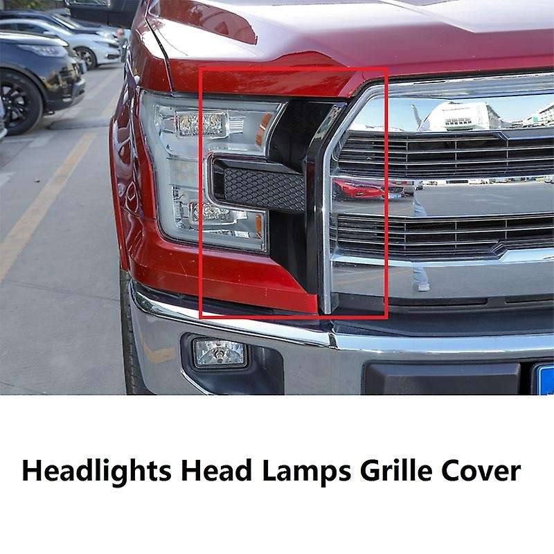 Car Headlights Head Light Lamps Grille Cover Trim Exterior Parts for 2015-2020 Accessories