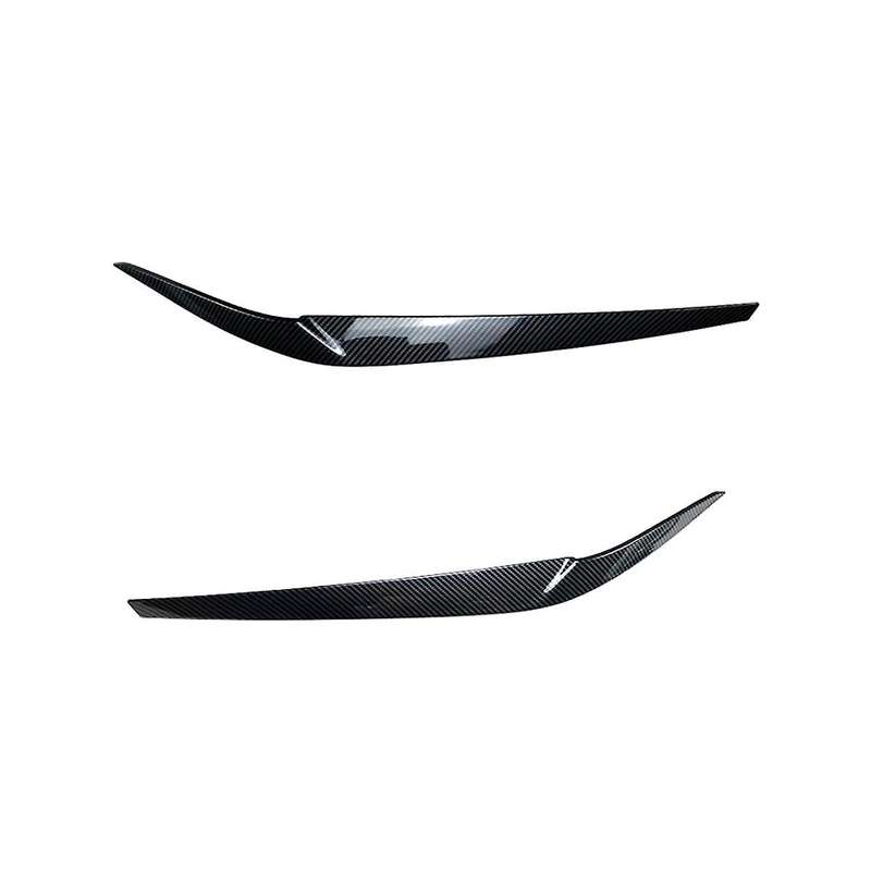 Car Headlights Eyebrow Eyelids Trim Cover for 5 Series G30 525i 530i 2017-2021 Car Stickers Trim Dec