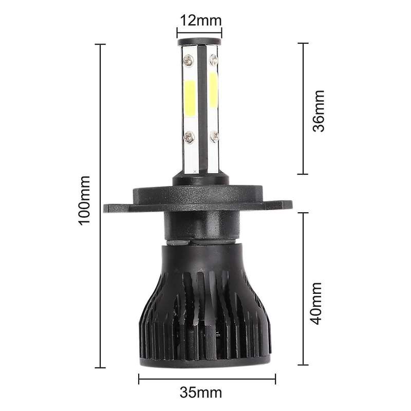 Car Headlights LED Bulb Car LED H4 Headlights Car Light 8000LM 6500K 9-32V Led Automobiles Lamp LED