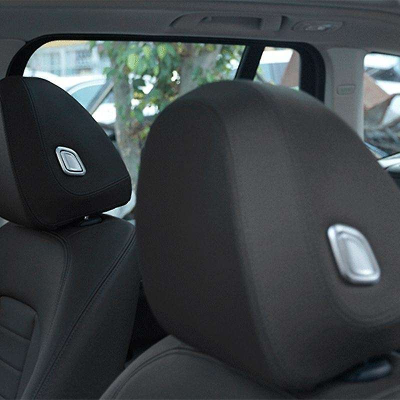 Car Headrest Button Decorative Cover Trim for X3 X4 G01G02 3 Series G20 G28 325Li 2020 Car Accessori