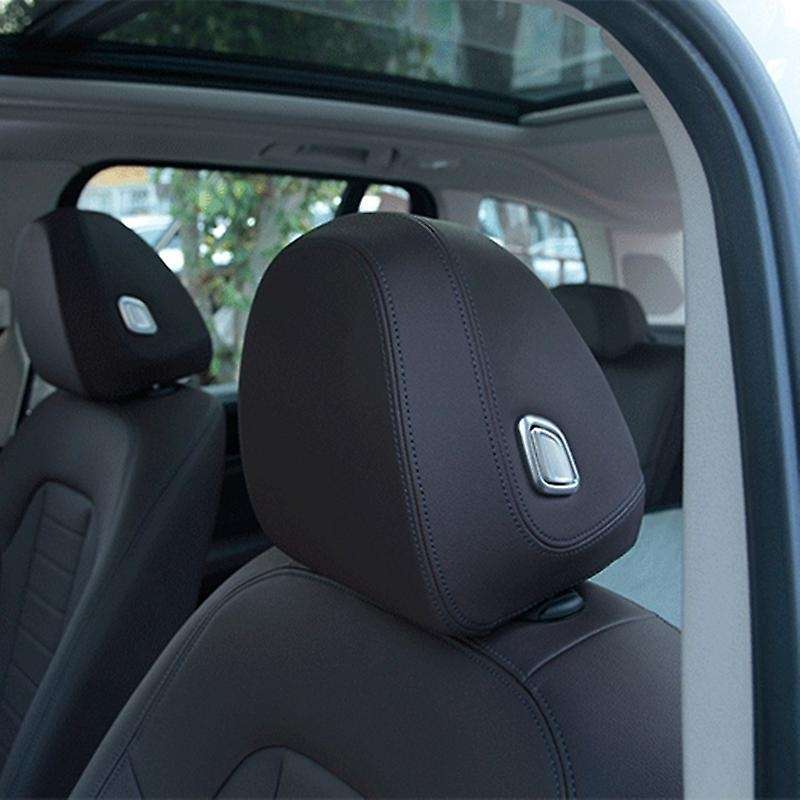 Car Headrest Button Decorative Cover Trim for X3 X4 G01G02 3 Series G20 G28 325Li 2020 Car Accessori