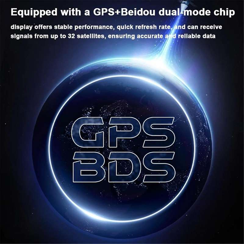 Car Head-Up Display GPS Digital Speedometer / with LED Display Speed Alert Fatigue Driving Reminder