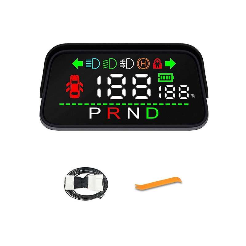 Car Head-up Smart Display Air Code Meter Lcd Instrument Hud Car Accessories for Y