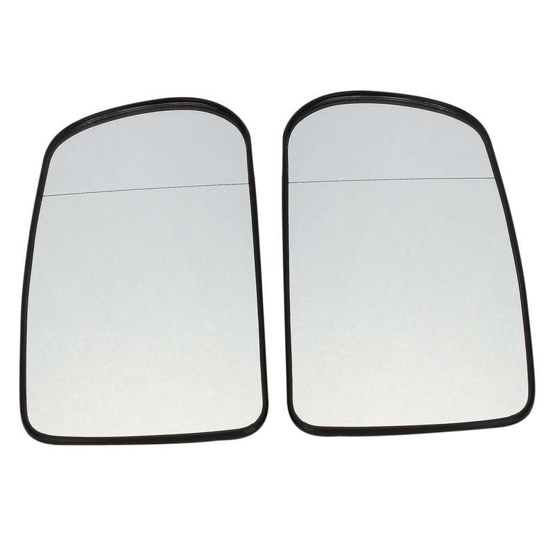 Car Heated Glass Rearview Mirror Side Wing Rearview Mirror Glass Reverse Lens for 323 Famiglia 1998-