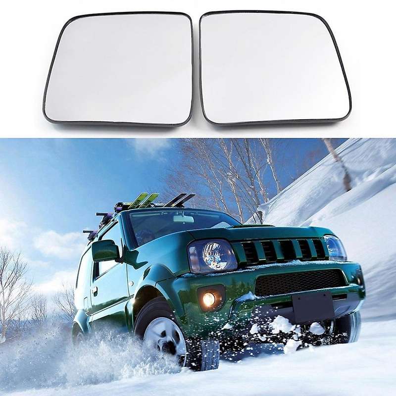 Car Heated Glass Rear View Mirror Side Wing Reversing Mirror Reflector for Jimny 2007-2019